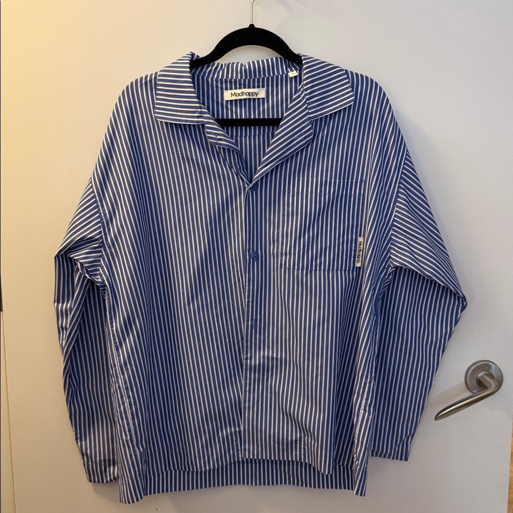 Madhappy Pajama Button Down — Sailor